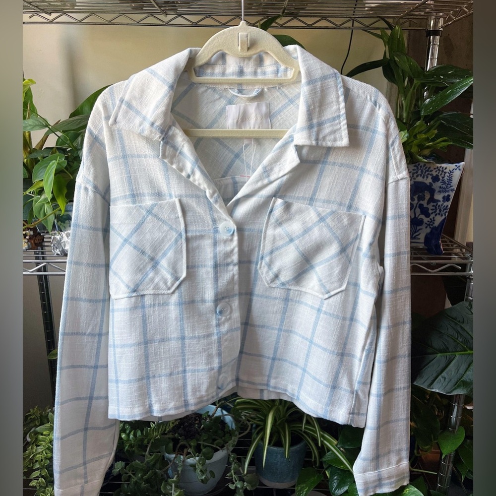 Ashley by 26 Cropped Flannel